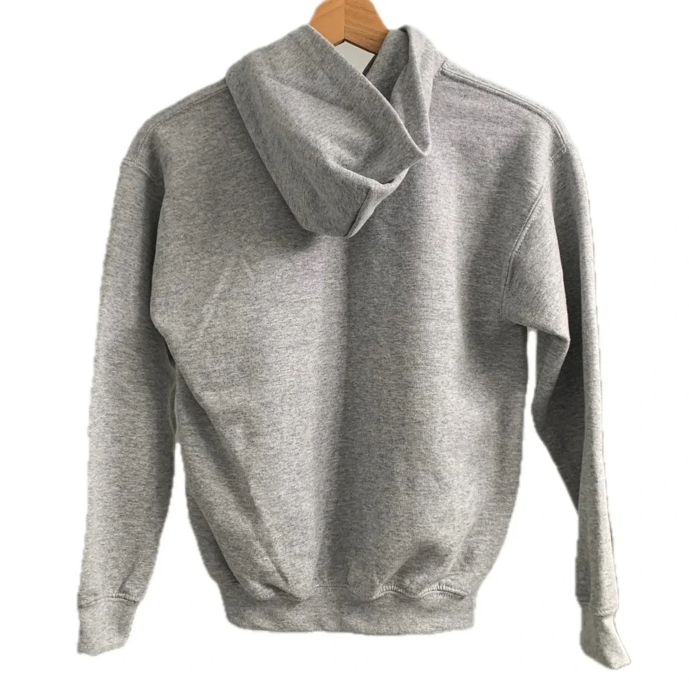NWT Market Road Map Graphic Hoodie grey kids size Medium